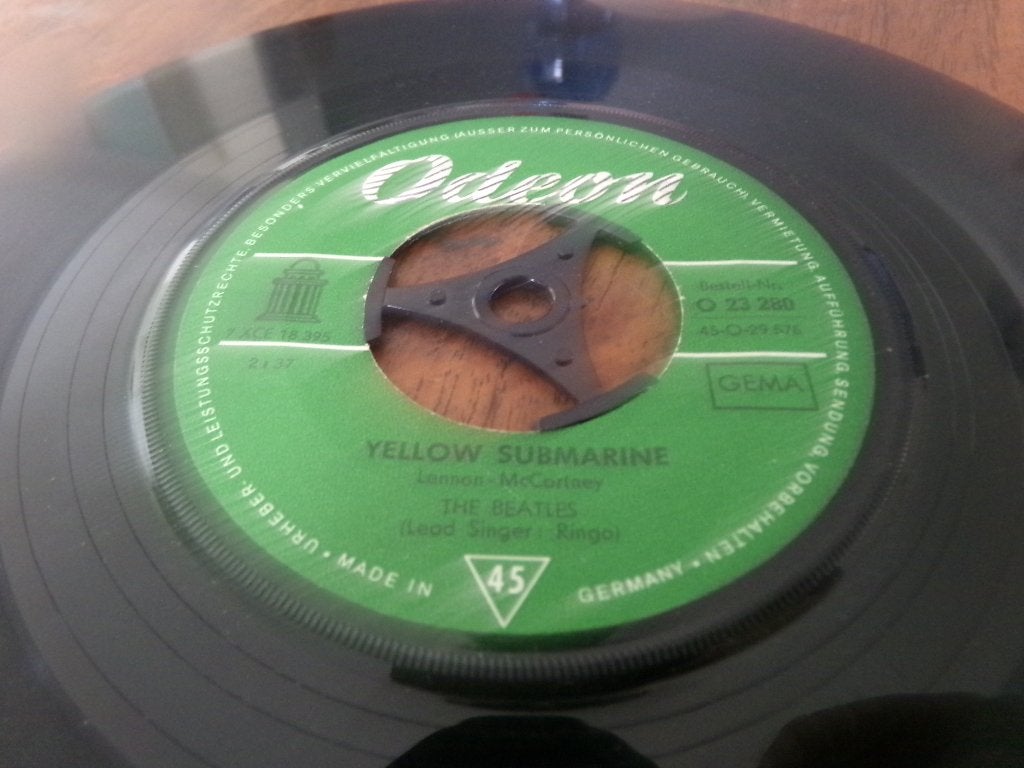 The Beatles - Yellow Submarine / Eleanor Rigby - =GER 1PRESS, Ophalen of Verzenden, Gebruikt, Pop