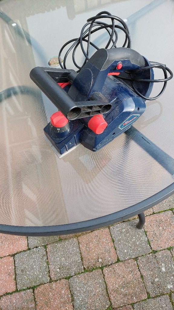 electrische handschaaf, Doe-het-zelf en Verbouw, Gereedschap | Handgereedschap, Ophalen, Gebruikt, Snijgereedschap, Overige merken
