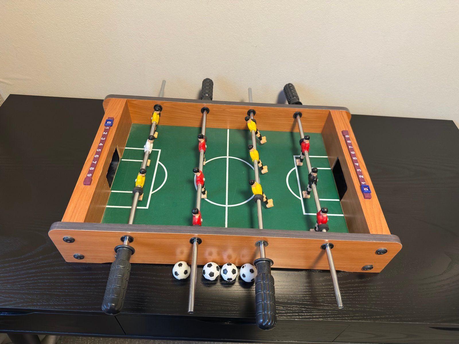 Kinder Tafelvoetbal 50cm, Ophalen, Gebruikt