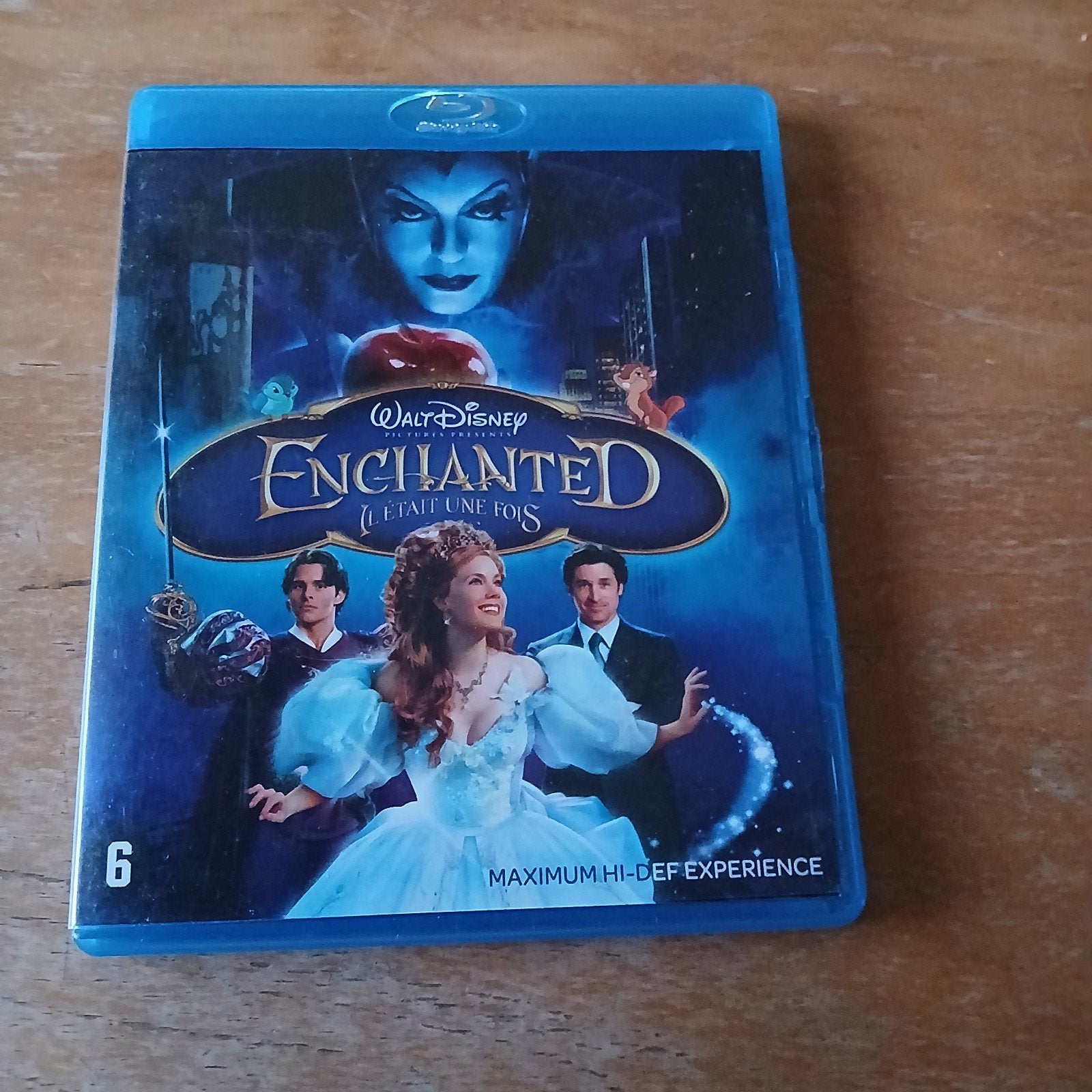 Enchanted (Betoverd) Blu-ray - Disney Film, Alle leeftijden, Nederlands, Film, Kinderen en Jeugd