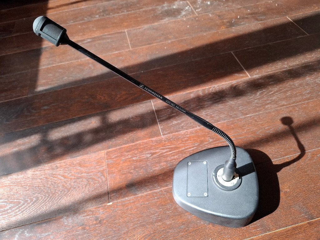 3 stuks Sennheiser com 1423, cardioide gooseneck microfoon, Muziek en Instrumenten, Microfoons, Ophalen, Gebruikt, Studiomicrofoon