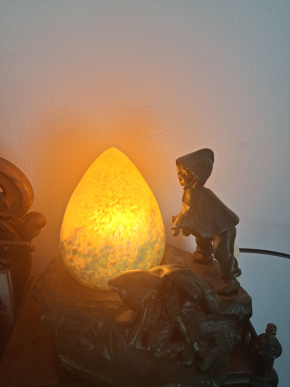 Lamp - tafellamp Art deco stijl, Eén persoon