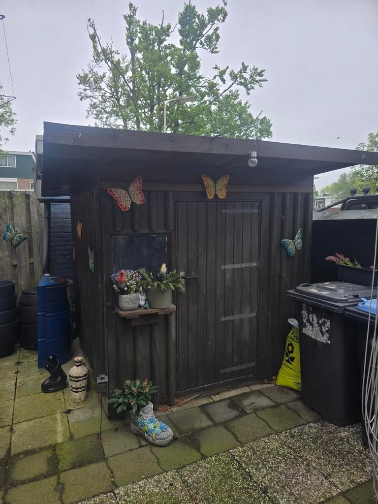 Gratis schuur (2x2x2.1m) zelf demonteren en afvoeren, Ophalen of Verzenden