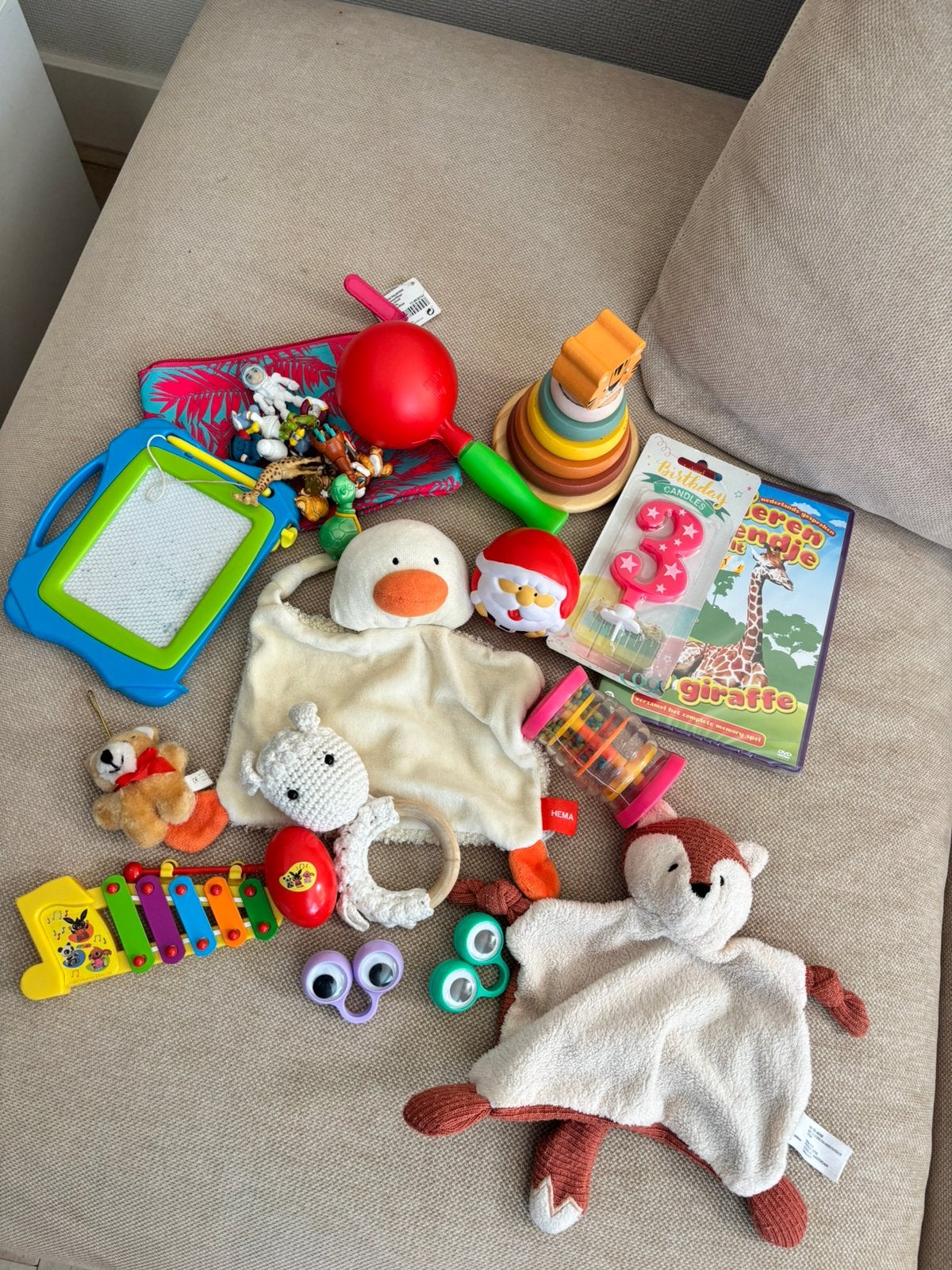 Gratis ophalen baby kinder speelgoed hema, Ophalen, Zo goed als nieuw, Jongen of Meisje