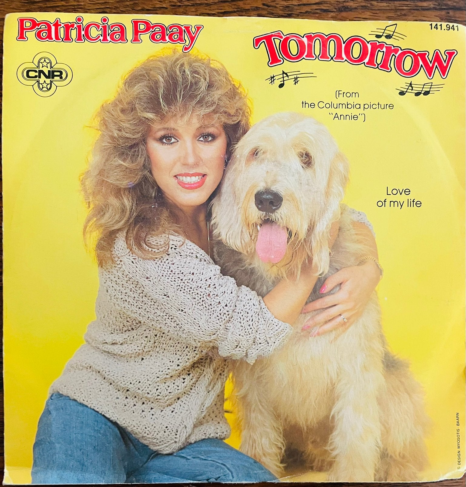 Patricia Paay Tomorrow 1982, Pop, 7 inch, Ophalen of Verzenden, Zo goed als nieuw