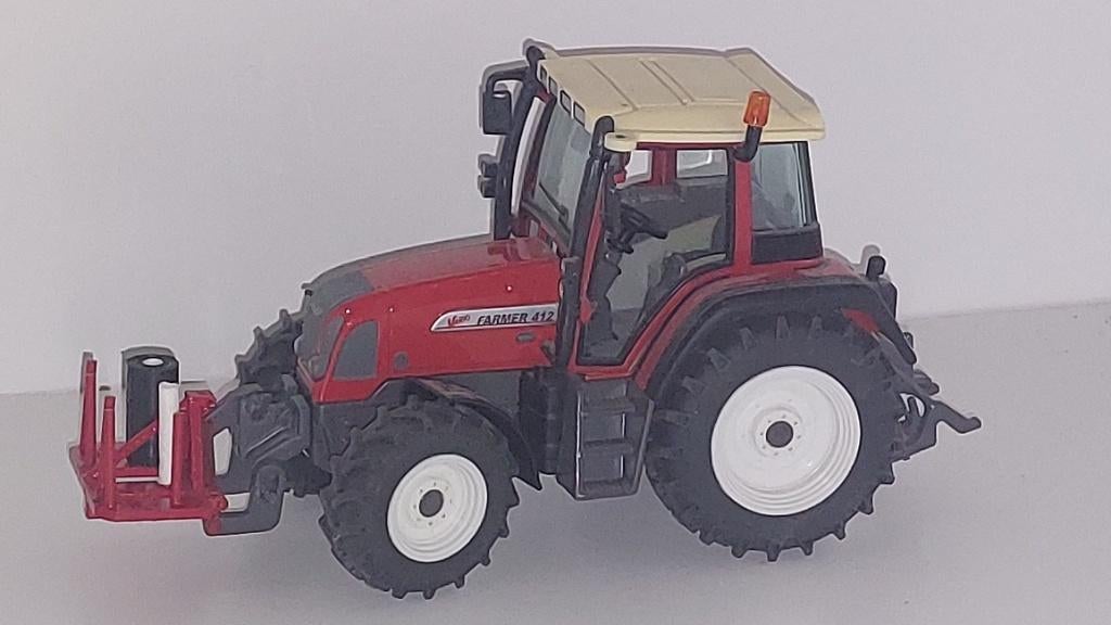 Licht aangepaste Siku Fendt 412, gelimiteerde editie, Ophalen of Verzenden, Gebruikt, Tractor of Landbouw, SIKU