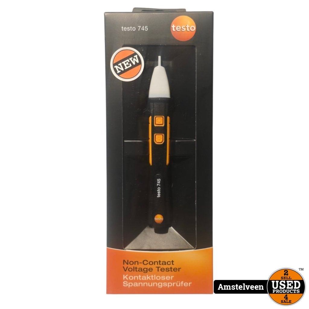 testo 745 contactloze spanningsmeter | Nieuw, Testo, Gebruikt, Support@testo.com, Testo AG, Testo-Str. 1, 
79853 Lenzkirch
Germany