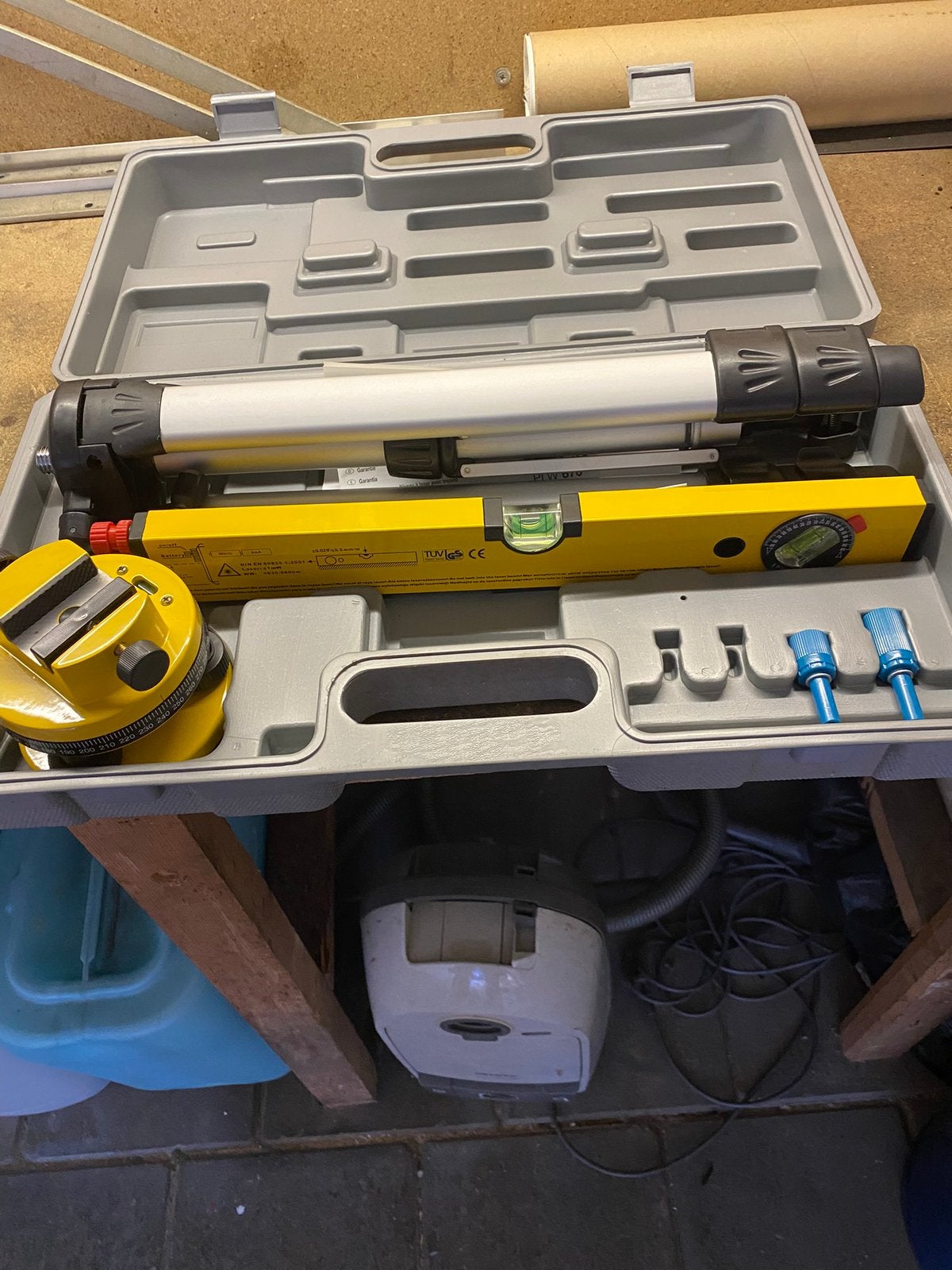 Laser waterpas, Ophalen, Nieuw