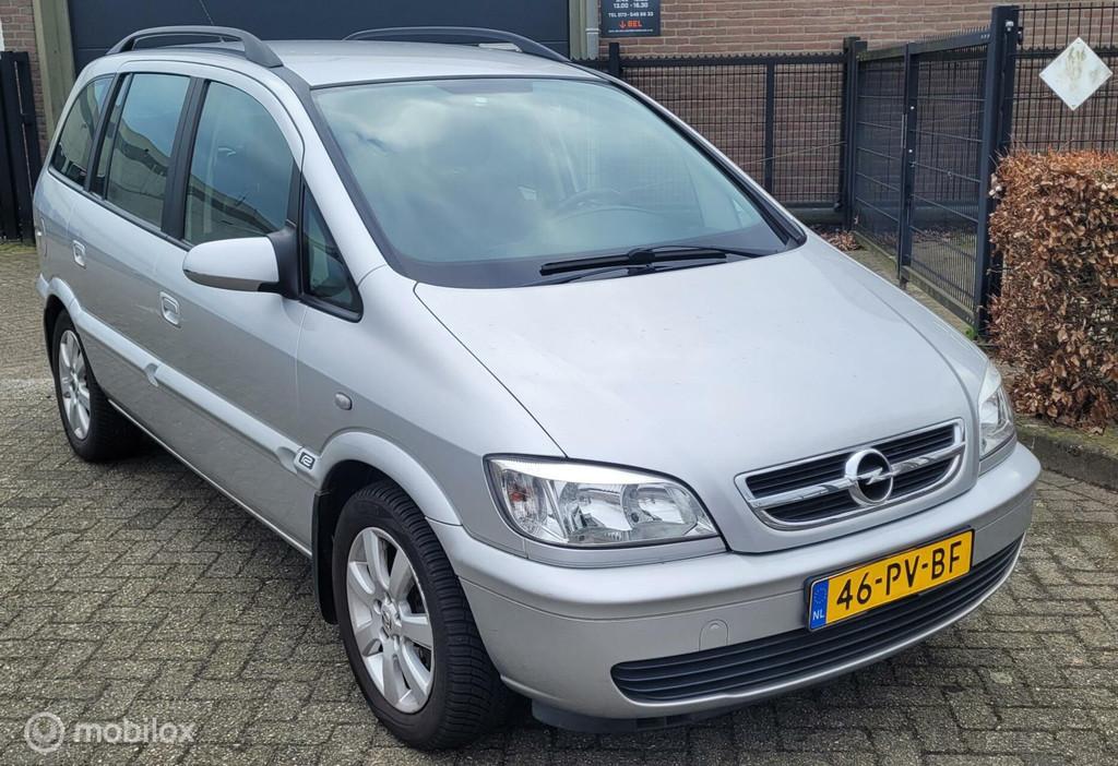 Opel Zafira 2.2-16V Design Edition, Auto's, Opel, Bedrijf, Te koop, Zafira, ABS, Airbags, Airconditioning, Alarm, Boordcomputer
