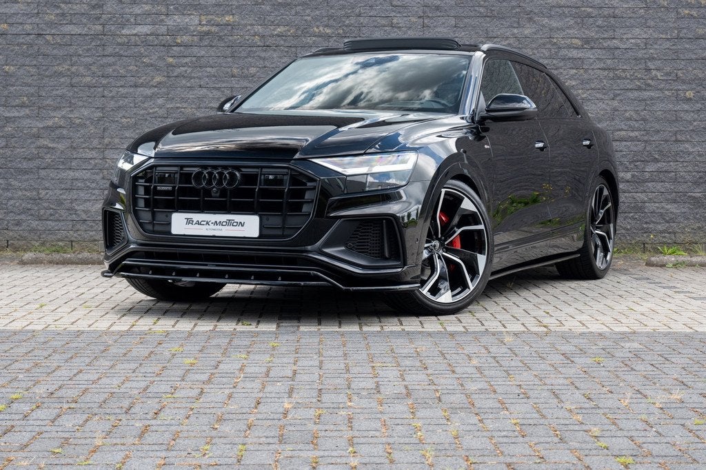 Audi Q8 55 TFSI Pano quattro Pro Line S, Auto's, Audi, Automaat, Gebruikt, 2995 cc, Automatische klimaatregeling