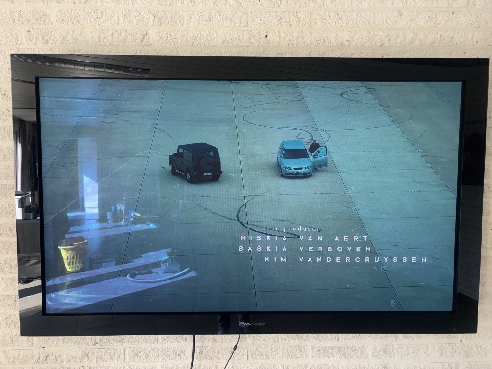 Pioneer 60 inch plasma TV met muurbeugel en afstandsbedienin, Ophalen, Gebruikt, 100 cm of meer, Pioneer