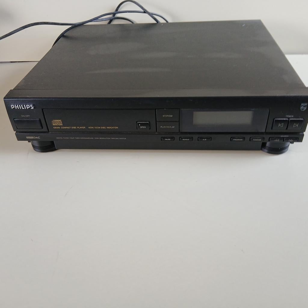 Philips CD210 Compact Disc Player. Vintage, Audio, Tv en Foto, Dvd-spelers, Ophalen of Verzenden