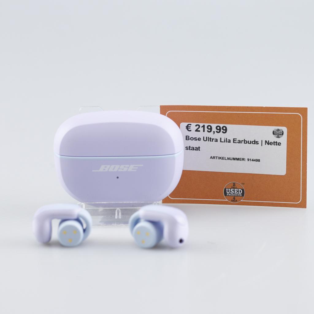 Bose Ultra Lila Earbuds | Nette staat, Bose, Zo goed als nieuw, Support@bose.com, The Mountain
Framingham, MA 01701
USA