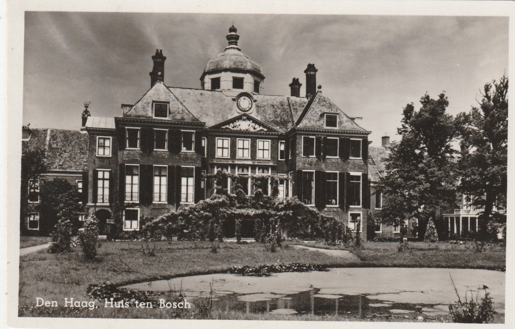 den haag- huis ten bosch, Ophalen of Verzenden, Voor 1920, Zuid-Holland