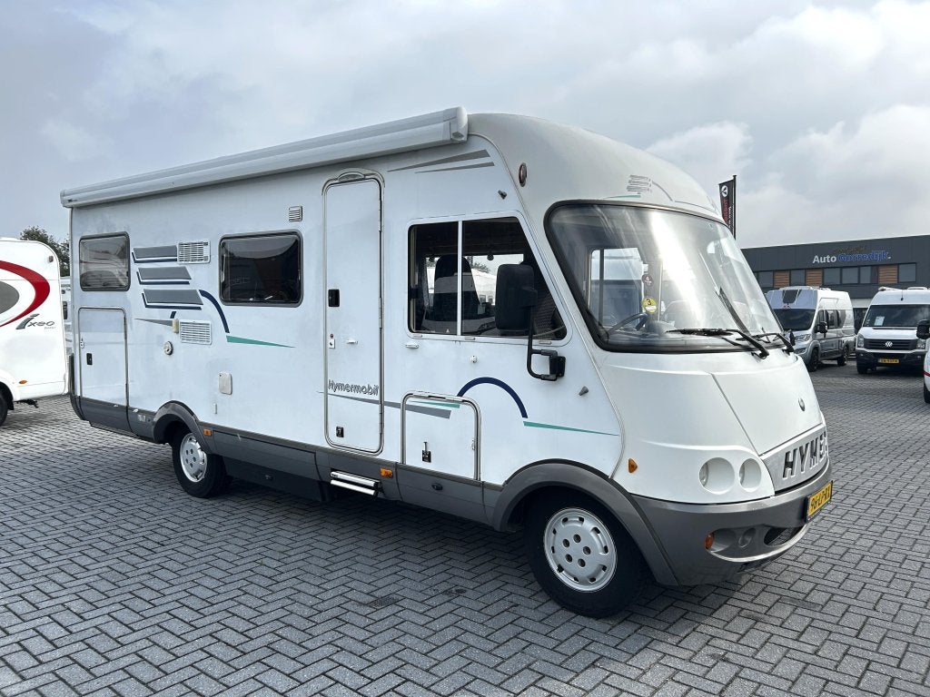 Hymer B644 Dwarsbed/hefbed/Xl-garage/2003/INRUILKOOPJE, Caravans en Kamperen, Campers, Integraal, Fiat, 6 tot 7 meter, Bedrijf