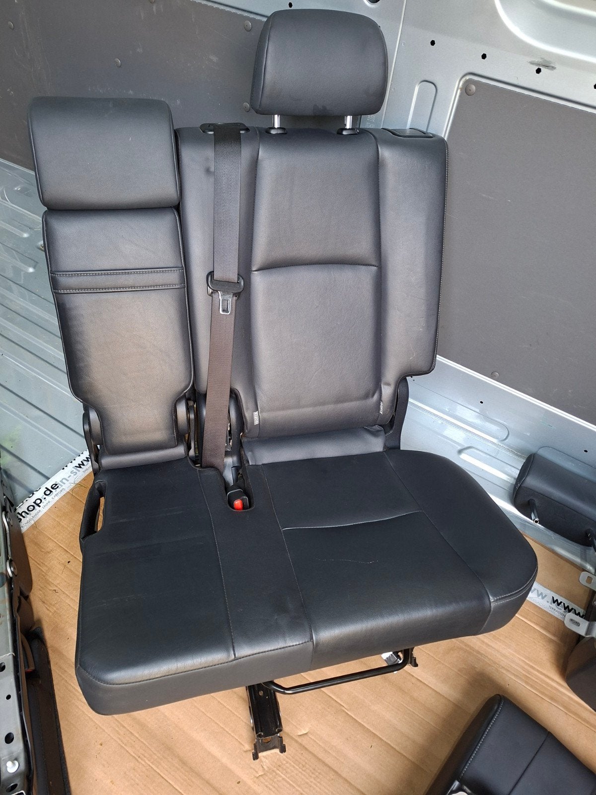 Zwart Lederen achterbank voor Landcruiser 150, Ophalen, Gebruikt, Toyota