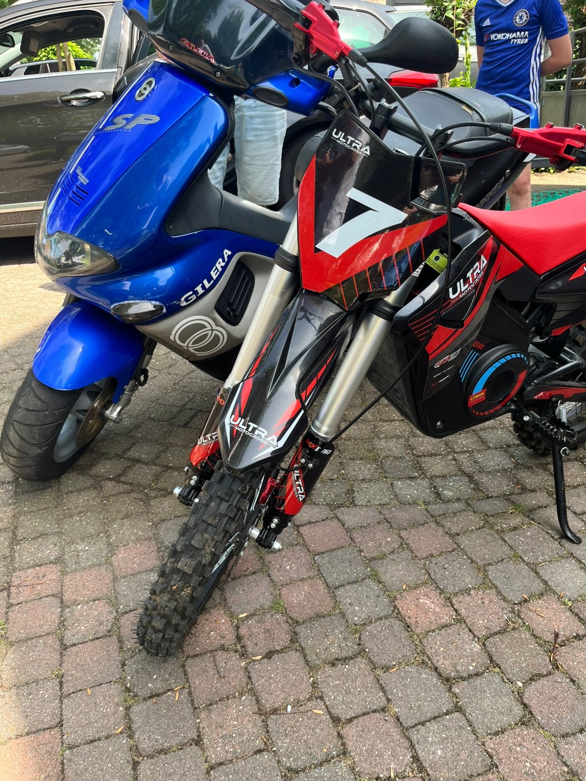 Teruil Runner 70cc en electrische crossmotor, Ophalen, Zo goed als nieuw