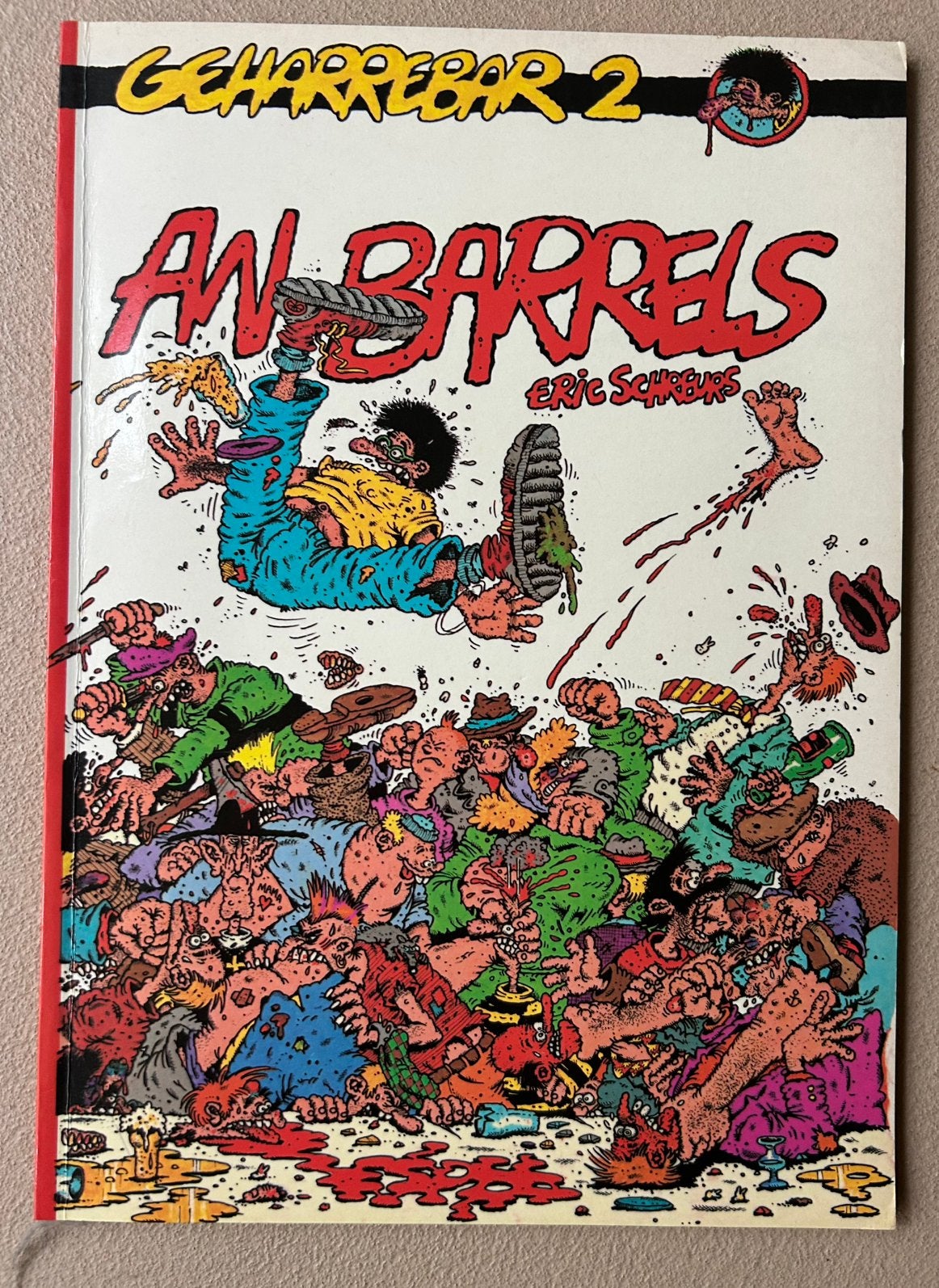 An Barrels - Eric Schreurs, Boeken, Strips | Comics, Eén comic, Europa, Ophalen of Verzenden, Zo goed als nieuw