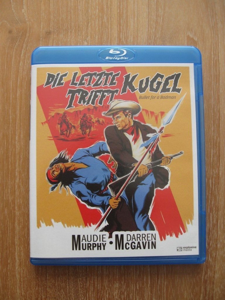 Blu-ray Bullet For A Badman (Duitse uitgave) Audie Murphy, Engels, Film, Engels, Ophalen of Verzenden