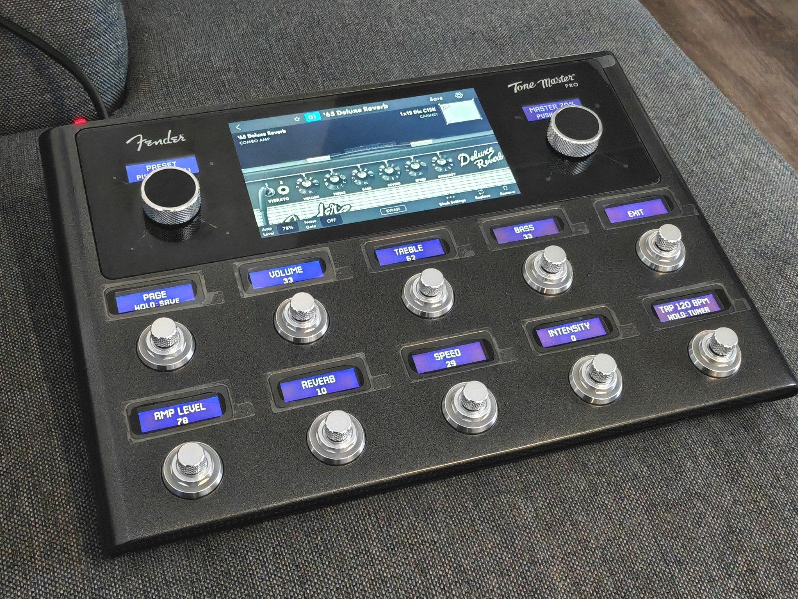 Fender Tone Master Pro amp modeler en multi-fx, Ophalen of Verzenden, Zo goed als nieuw, Delay of Echo