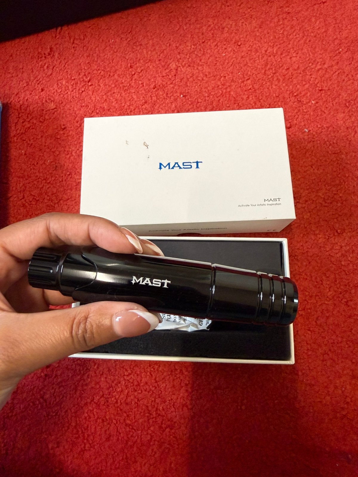 Mast p10 machine, Ophalen of Verzenden, Zo goed als nieuw, Balpen, Overige merken
