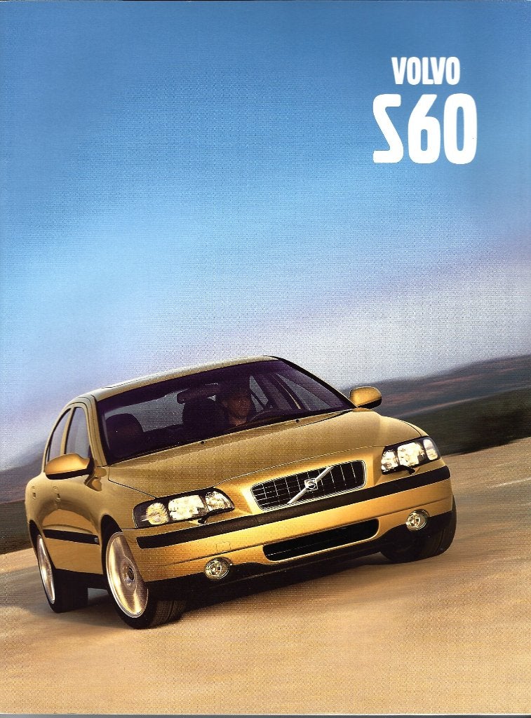 Brochure Volvo S80 2001, Ophalen of Verzenden, Gelezen, Volvo