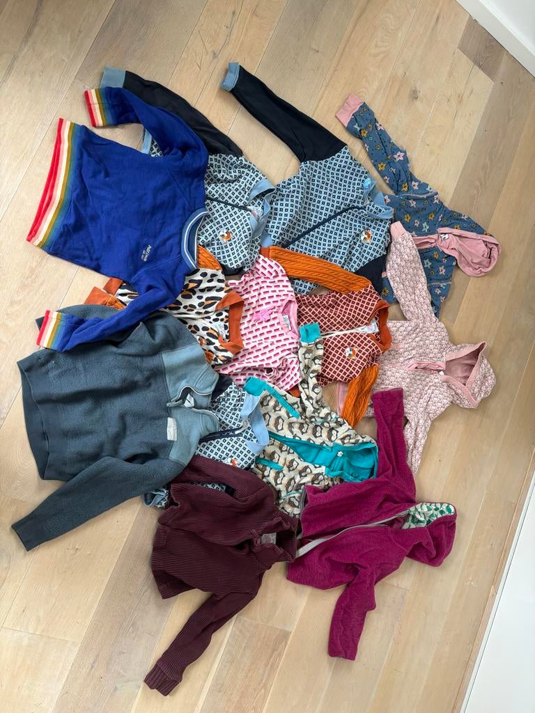 Biologisch katoenen kinderkleding, maten 110-128, Kinderen en Baby's, Ophalen of Verzenden, Gebruikt, Meisje