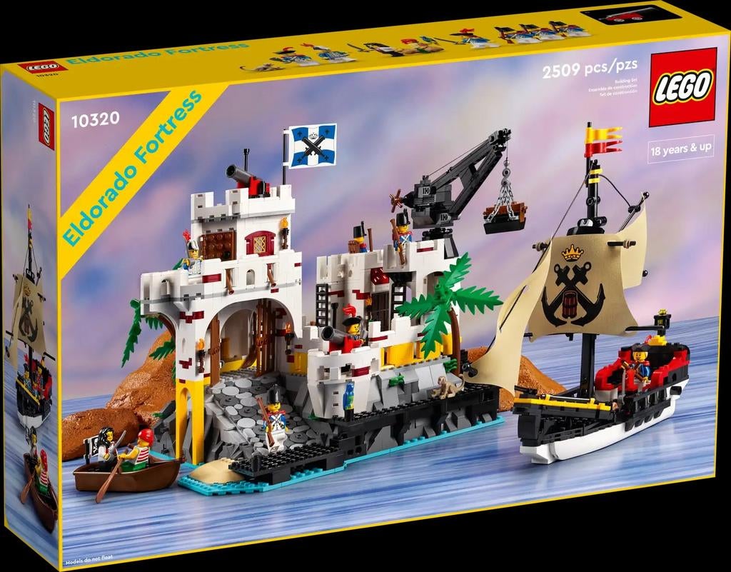 LEGO 10320 Eldorado Fortress - Nieuw in doos, Ophalen, Nieuw, Overige merken