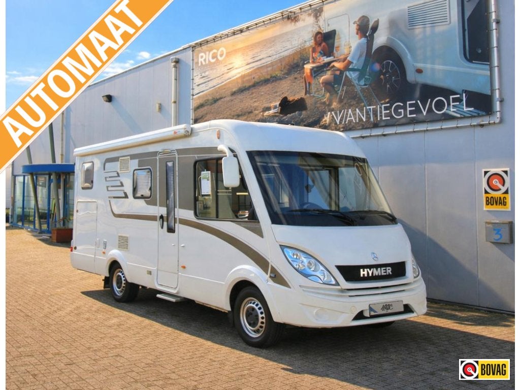 Hymer BMC-I 580 Mercedes, Automaat, Caravans en Kamperen, Ringverwarming, Airbags, 6 tot 7 meter, Bedrijf