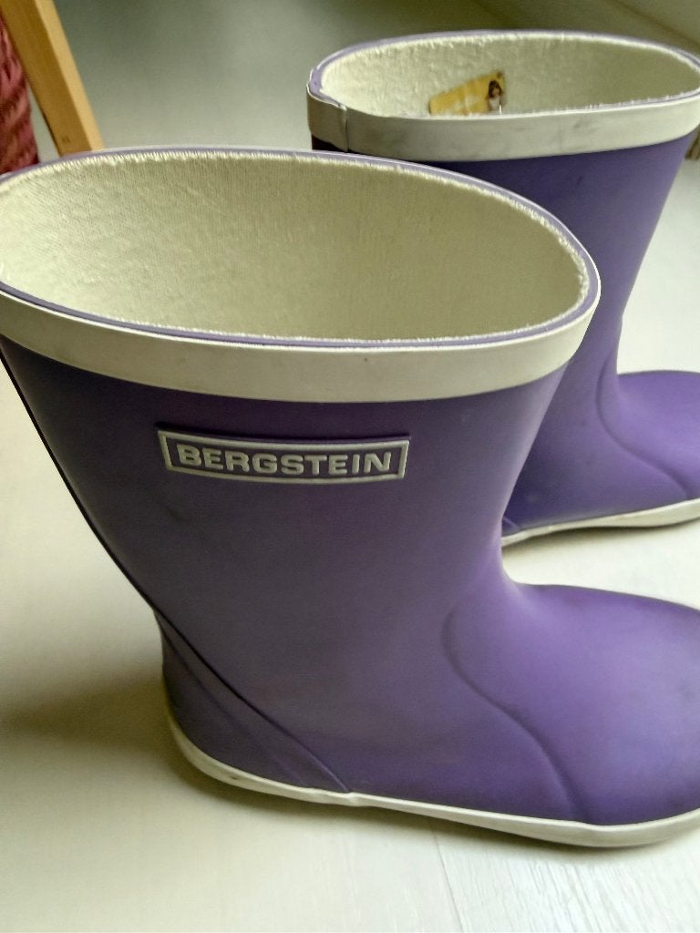 Berstein regenlaarzen paars maat 33, Kinderen en Baby's, Kinderkleding | Schoenen en Sokken, Ophalen, Gebruikt, Meisje, Laarzen