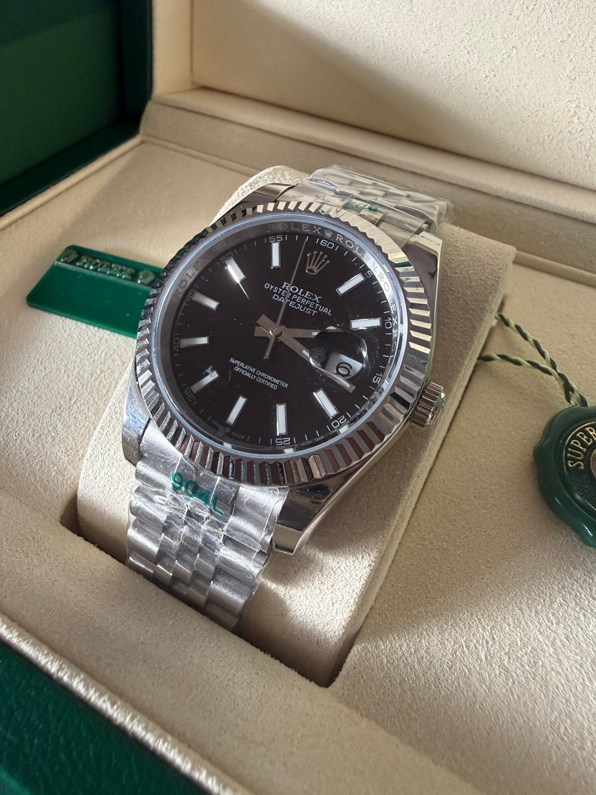 Rolex datejust, Ophalen of Verzenden, Nieuw, Staal, Rolex