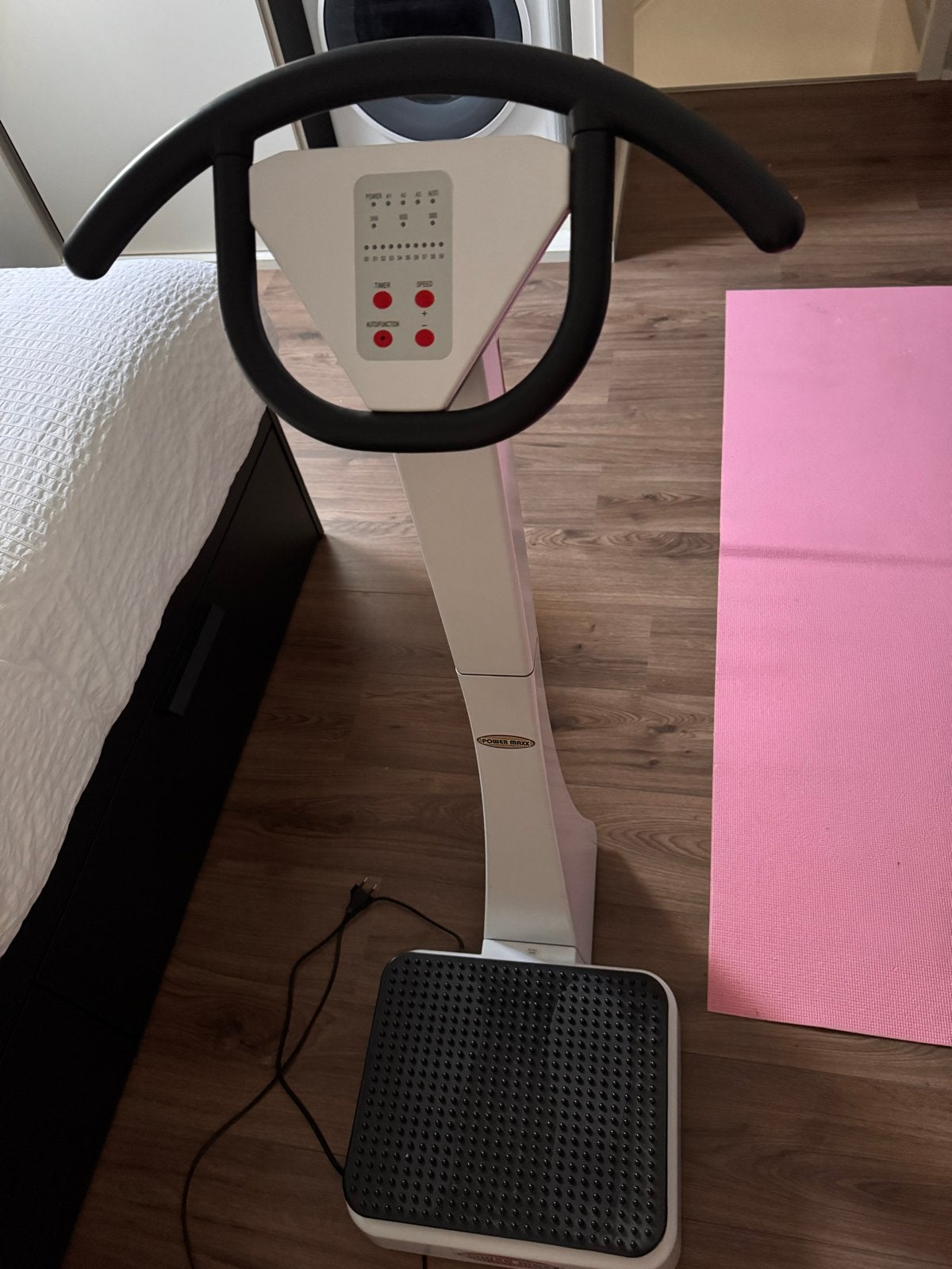 Power Maxx Trilplaat - Voor effectieve training, Ophalen, Gebruikt, Trilplaat, Metaal
