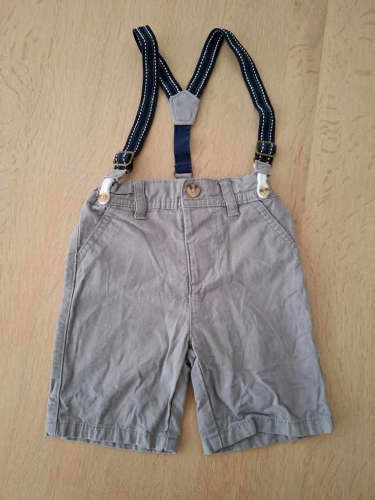 Korte broek met bretels. Mt 92. Dopo dopo., Kinderen en Baby's, Kinderkleding | Maat 92, Ophalen of Verzenden, Jongen, Broek