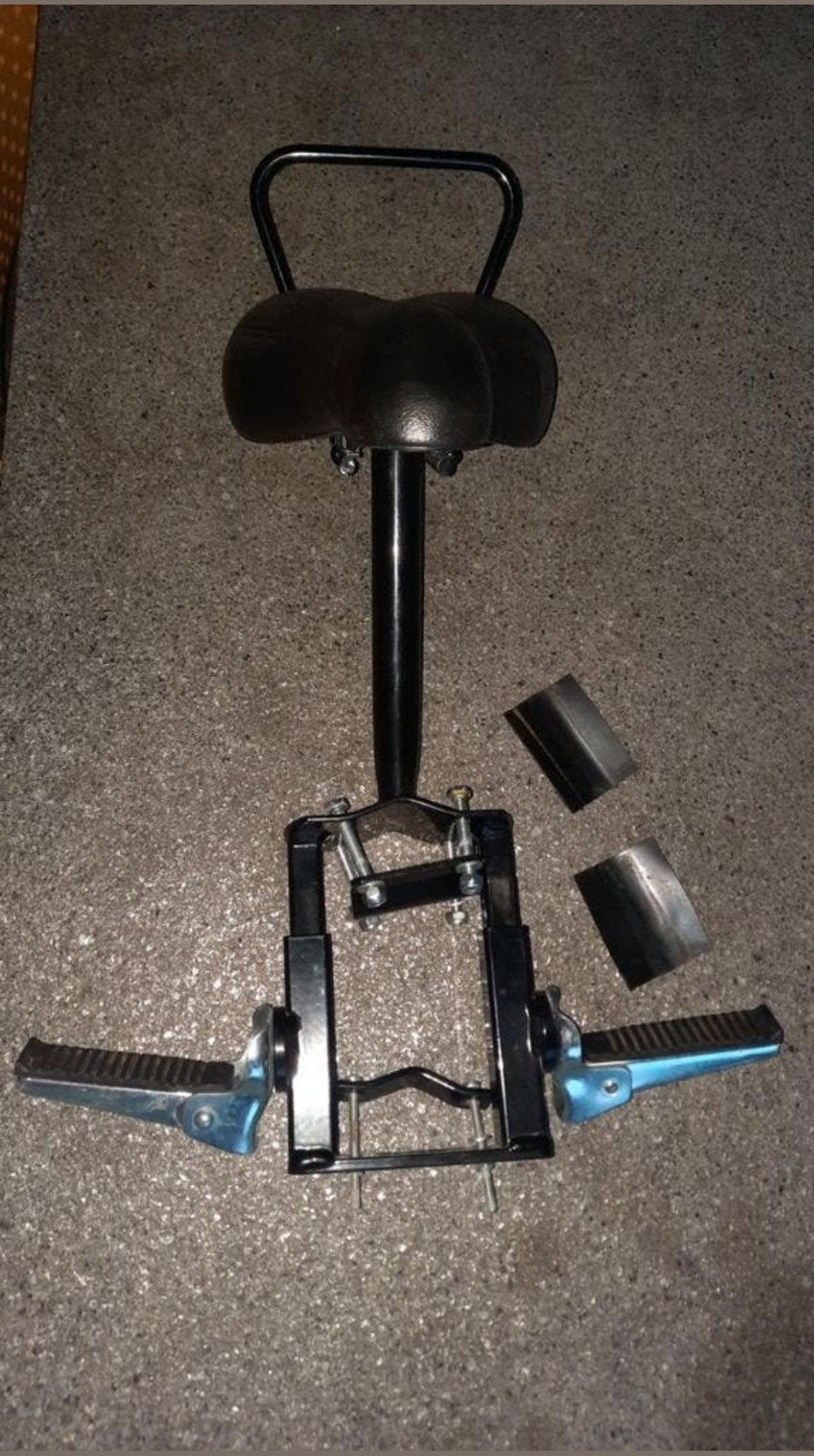 Zadelzitje voor op stang damesfiets, Fietsen en Brommers, Ophalen, Gebruikt