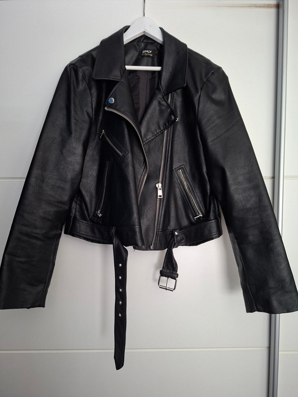 Mooi nieuw immitatie leren jasje/biker jasje van Only XXL, Ophalen of Verzenden, Nieuw, Maat 46/48 (XL) of groter, Zwart