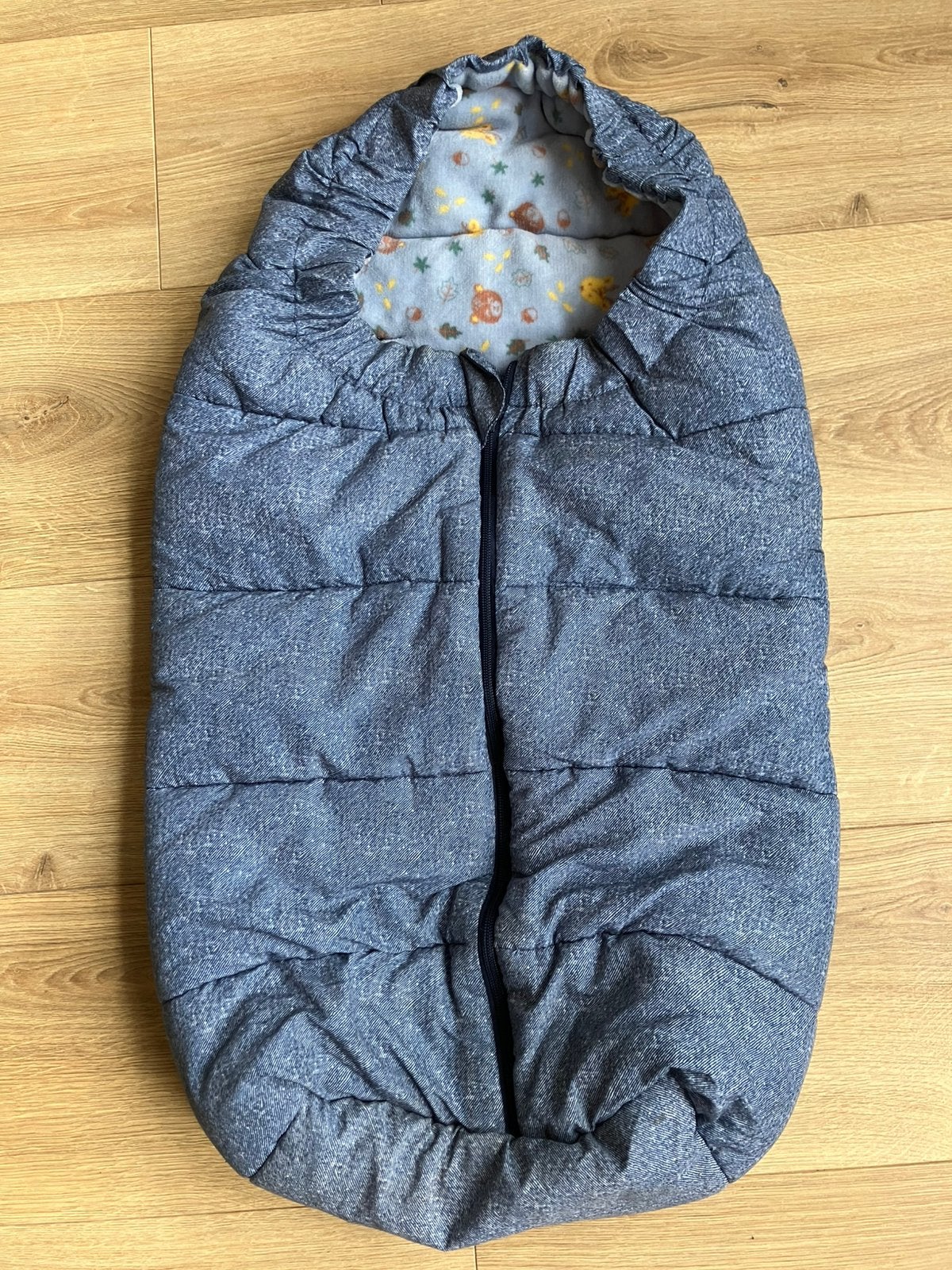 Winter kinderwagen slaakzakje/ voetenzak, Ophalen, Wasbaar, Gebruikt, 70 cm