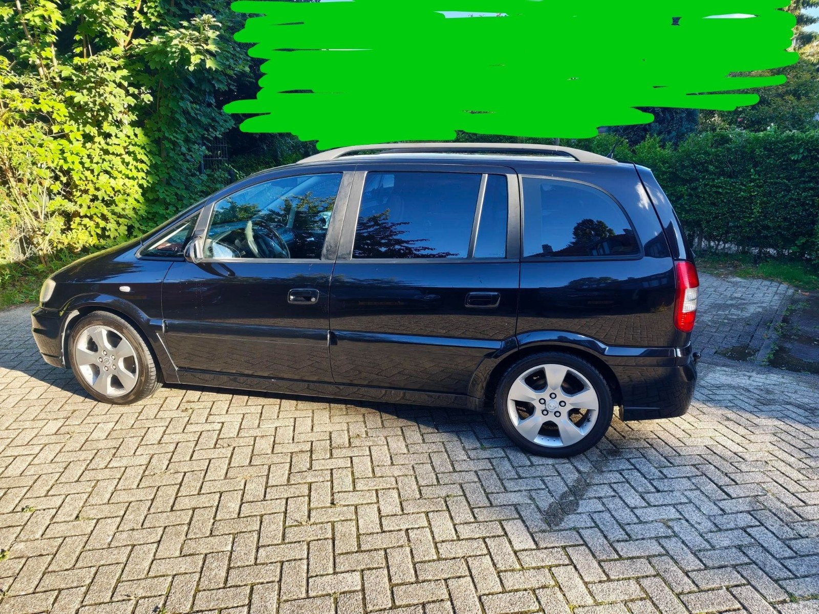 Opel Zafira A      1.8 Zwart (Startmotor defect), Ophalen, Gebruikt, Opel