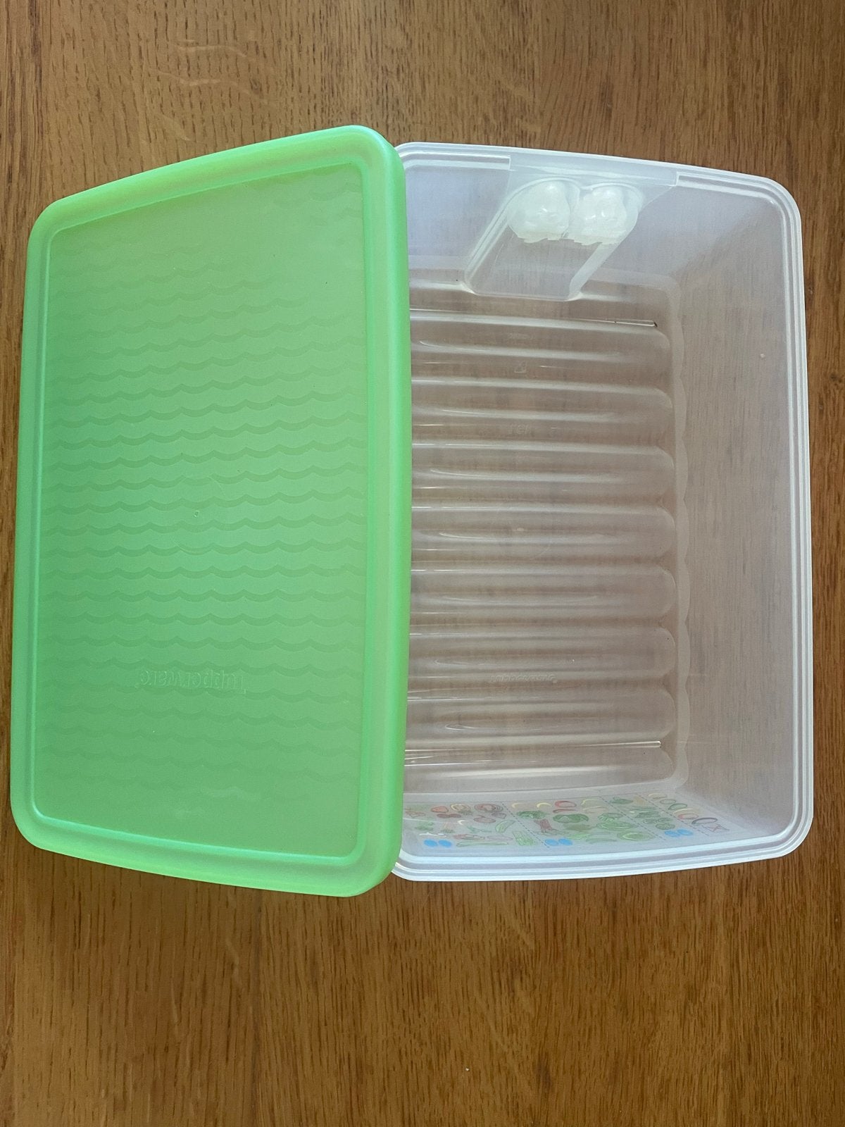 Nieuwe Tupperware Fridge Smart 1,6L - Groen Deksel, Bewaardoos, Nieuw, Luchtdicht, Ophalen of Verzenden