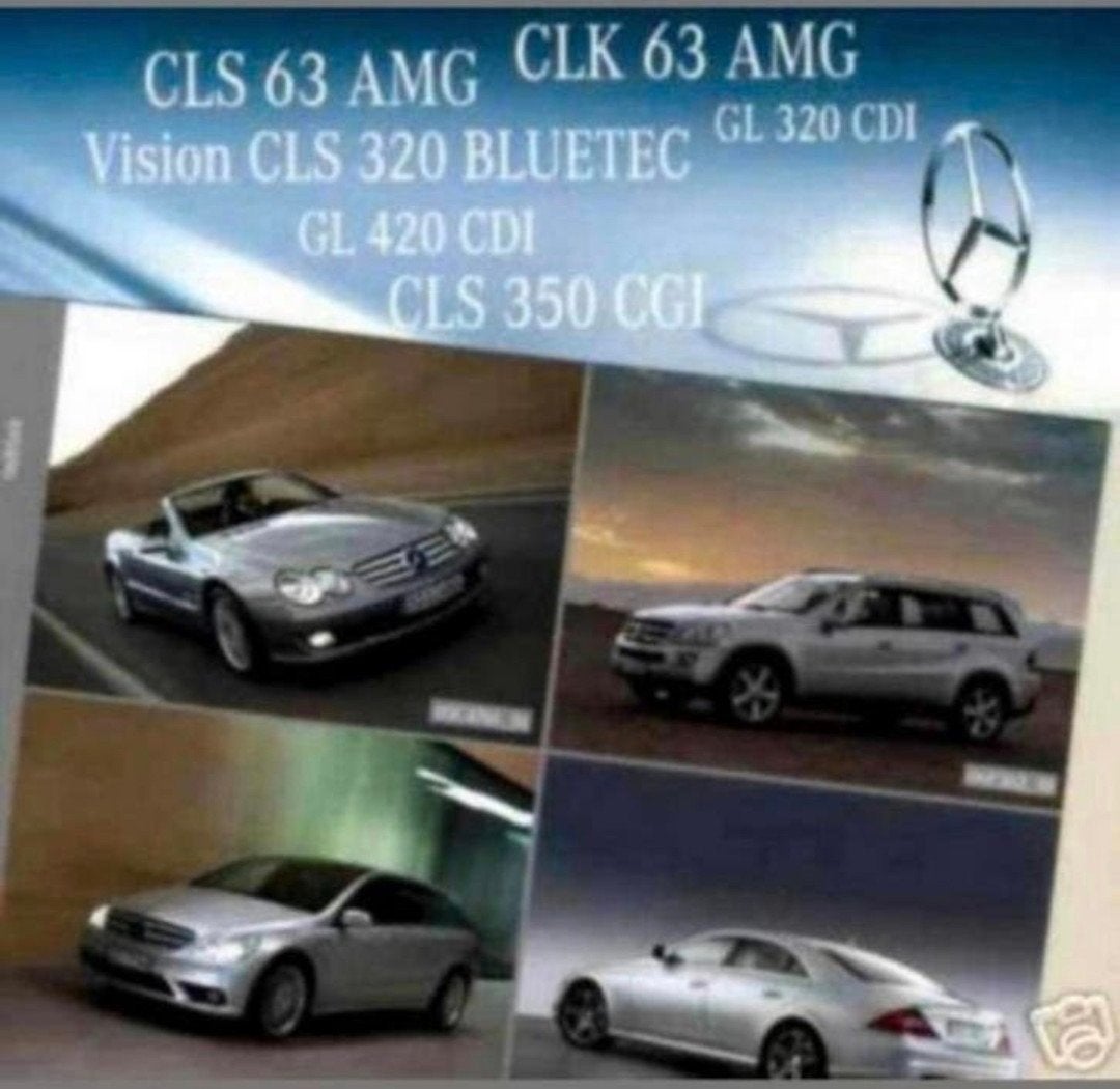Mercedes-Benz persmap 2006 Salon van Genève CLS / CLK / GL, Ophalen of Verzenden, Zo goed als nieuw, Mercedes