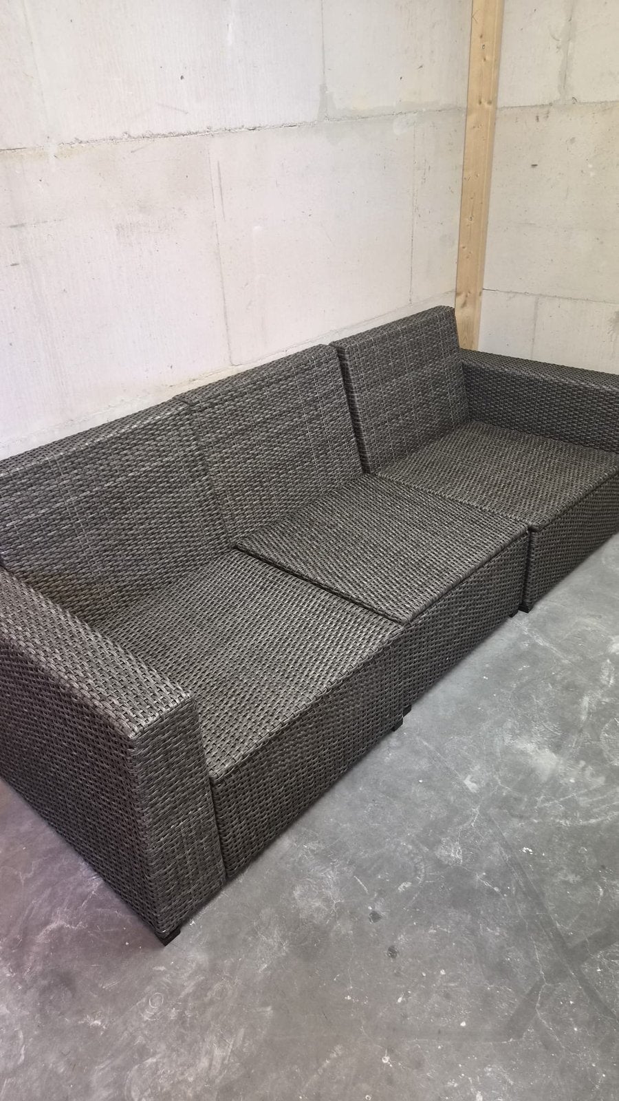Buiten lounge set+kussens, Ophalen