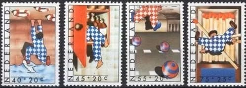 Nederland 1977 - nvph 1146-1149 - Kinderpostzegels  BBK, Ophalen of Verzenden, Na 1940, Postfris