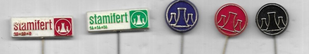 5 X MIJNEN MIJNBOUW SPELDEN STAMIFERT ETC, Ophalen of Verzenden, Gebruikt, Merk, Speldje of Pin