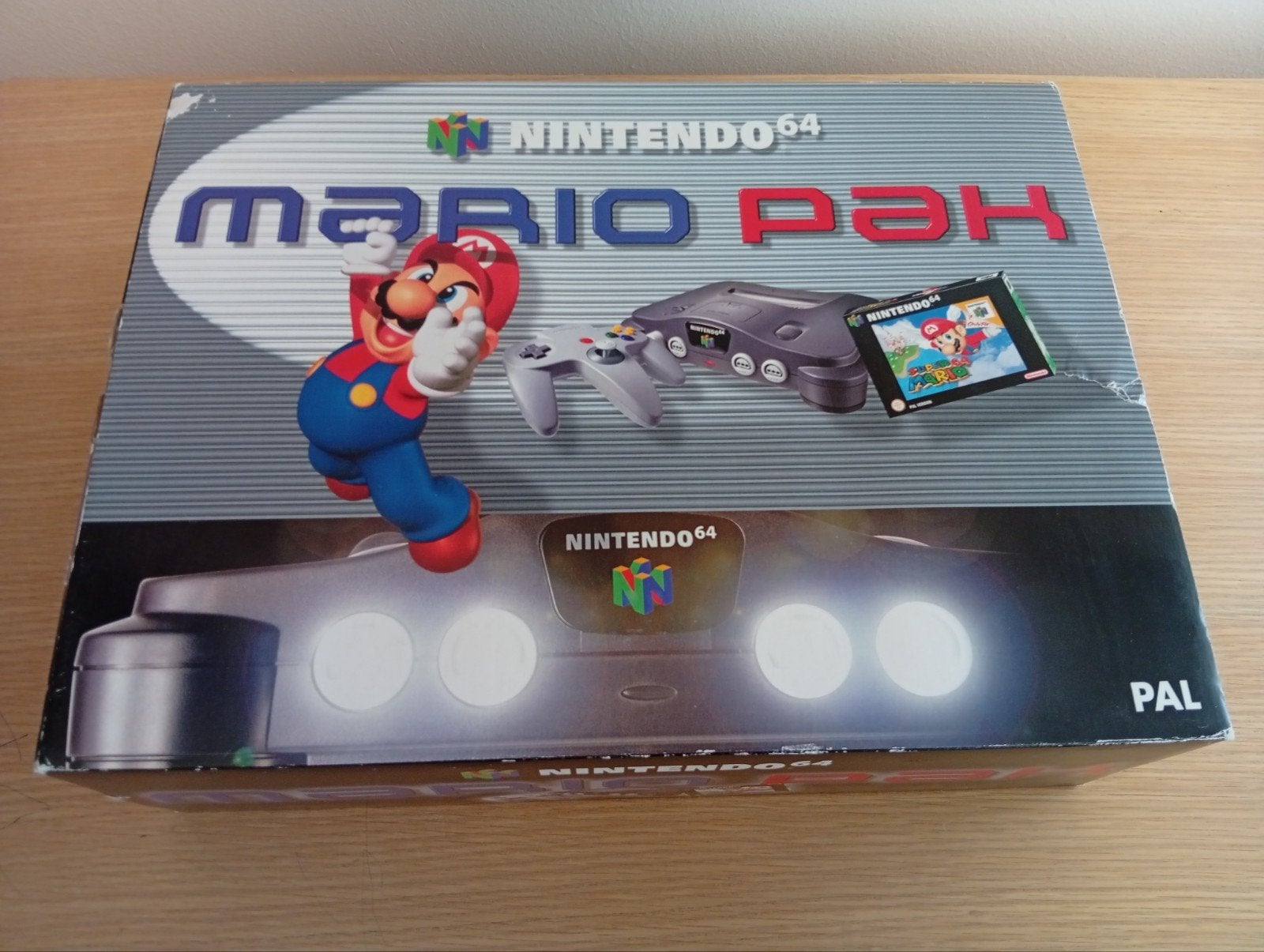 Nintendo 64 Mario Pak PAL CIB - Super Mario 64, Spelcomputers en Games, Games | Nintendo 64, Gebruikt, 1 speler, Eén computer