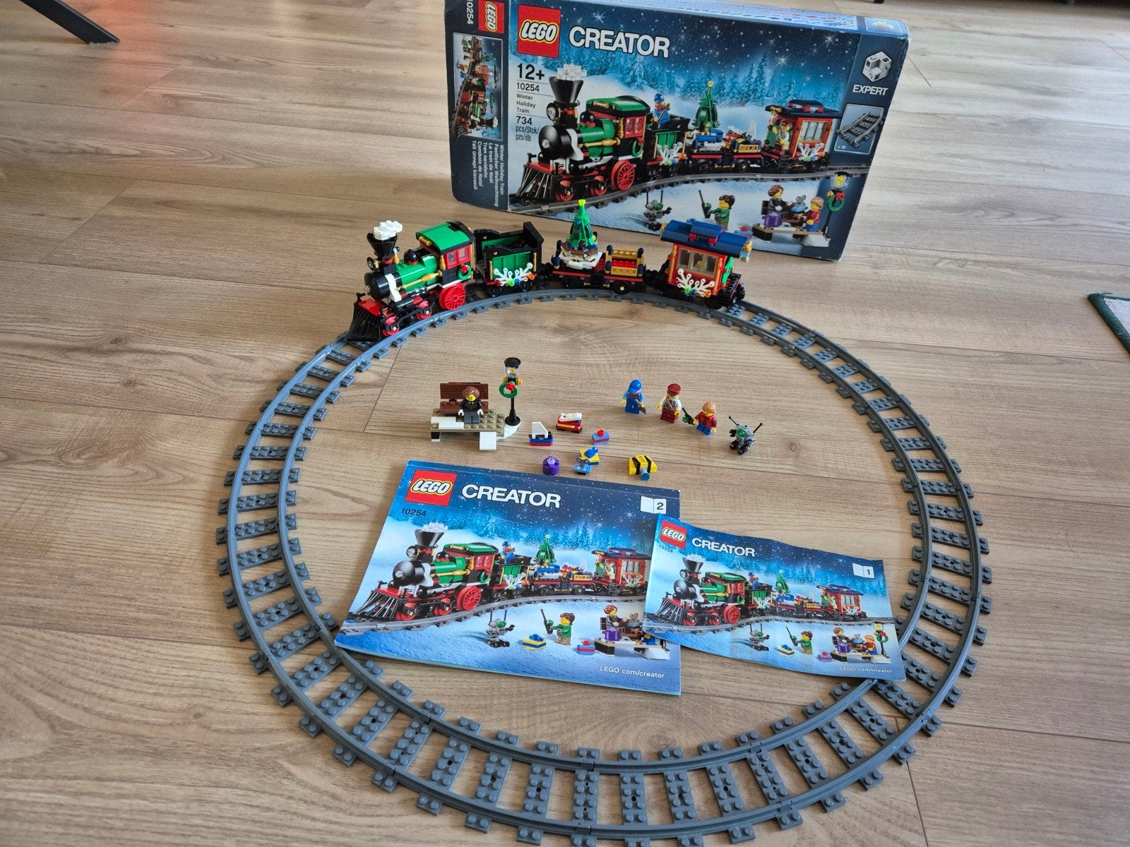 LEGO Creator Expert 10254 Winter Holiday Train, Kinderen en Baby's, Inclusief instructies, Lego, Ophalen of Verzenden, Zo goed als nieuw