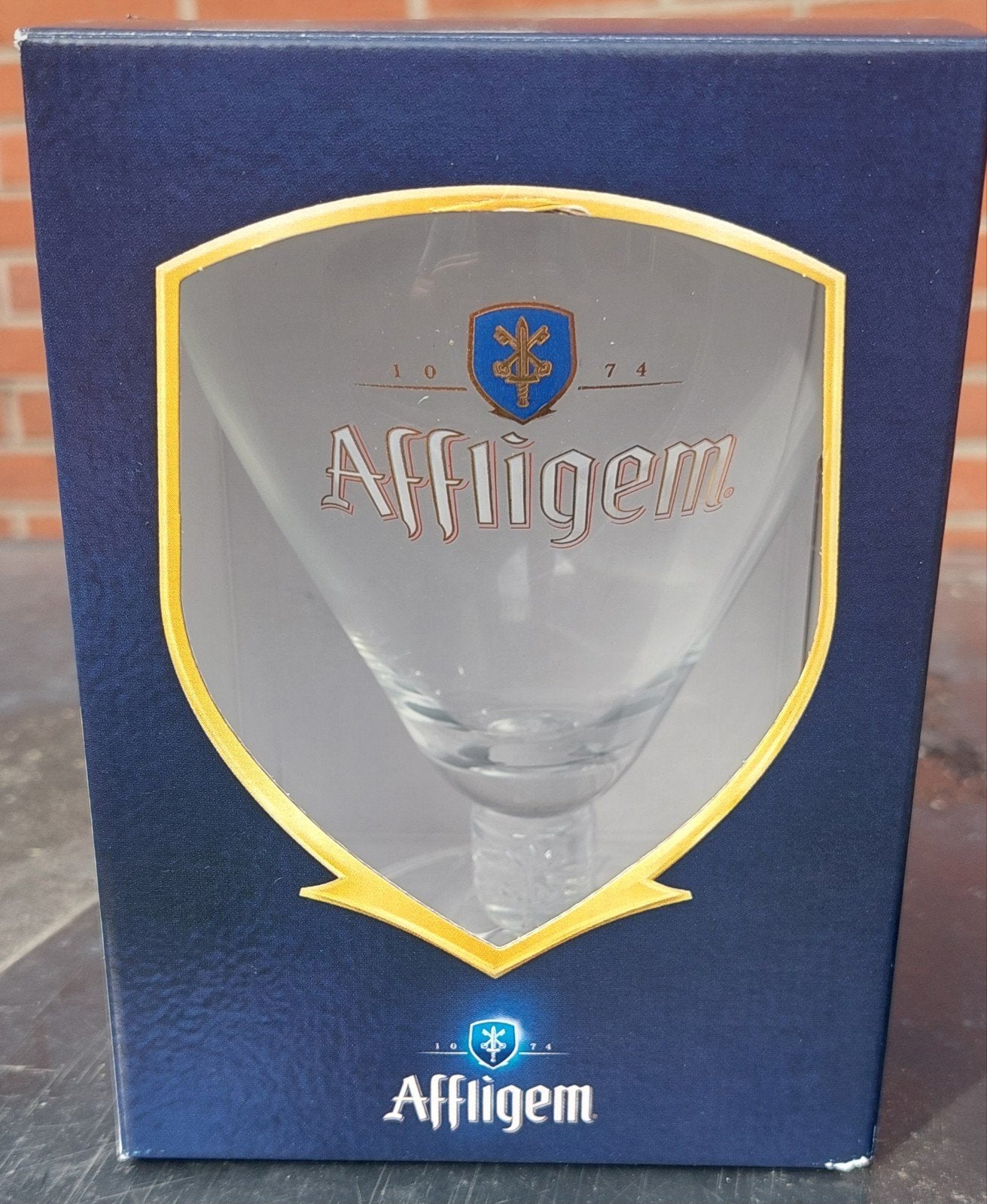 Affligem glazen, Ophalen, Nieuw, Bierglas