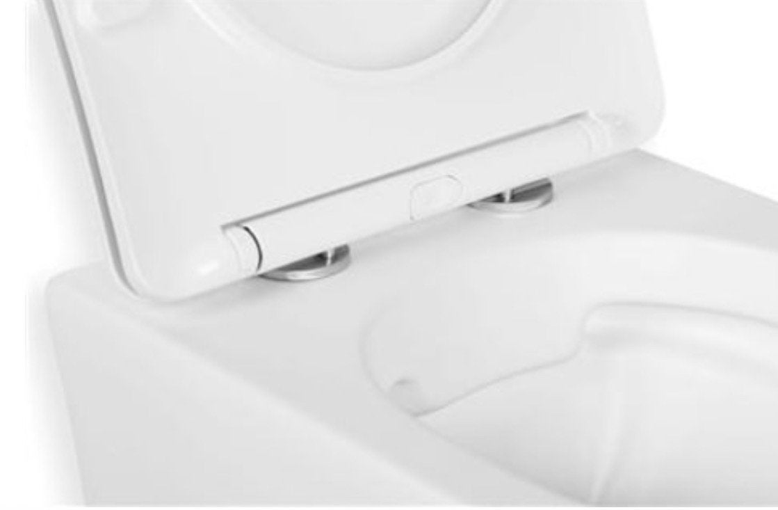 Nieuw Luxe Rimfree WC kleur Mat Wit met Softclose wc bril, Ophalen of Verzenden, Nieuw