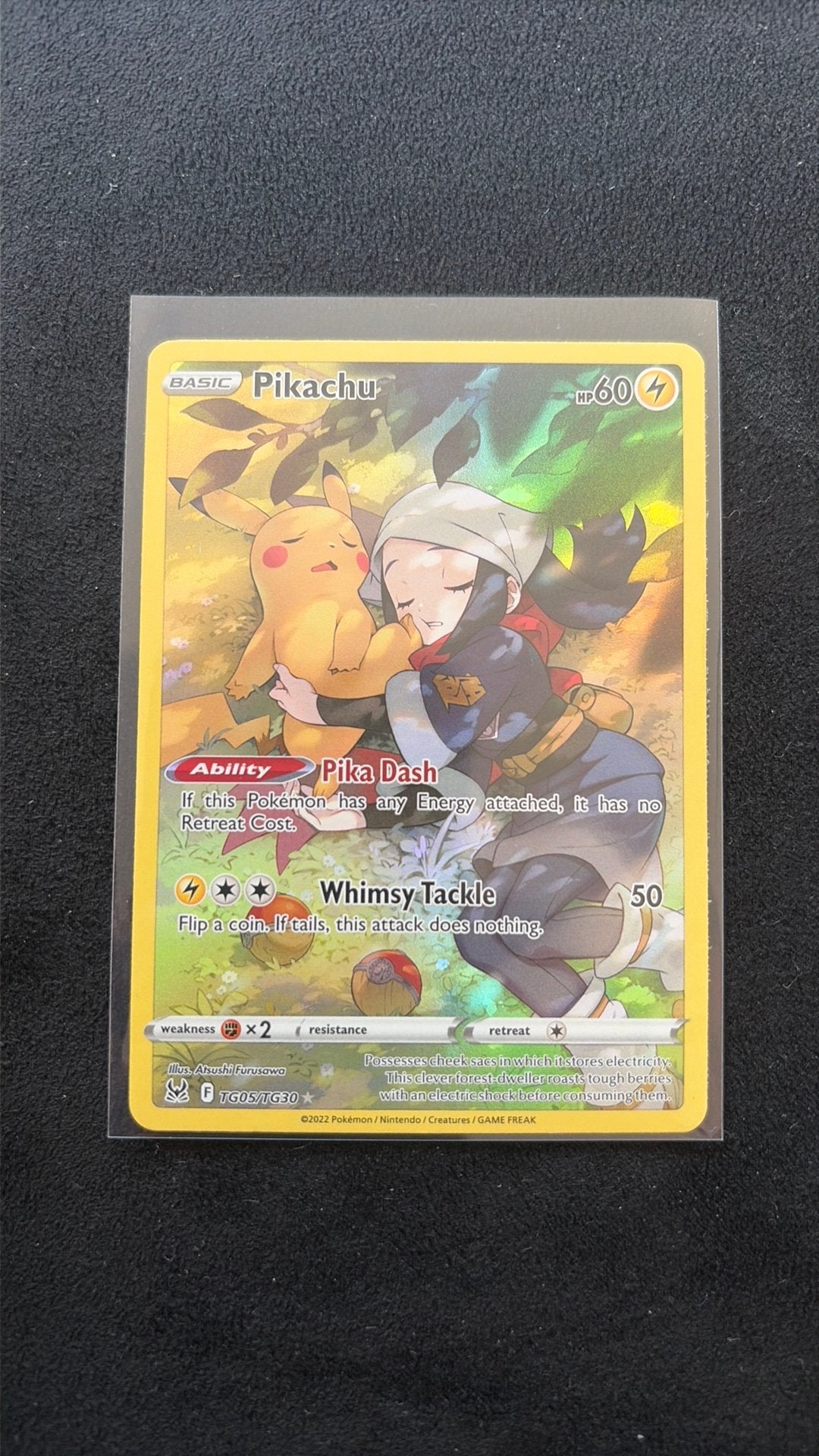 Pikachu TG05/TG30 - Lost Origin, Ophalen of Verzenden, Zo goed als nieuw