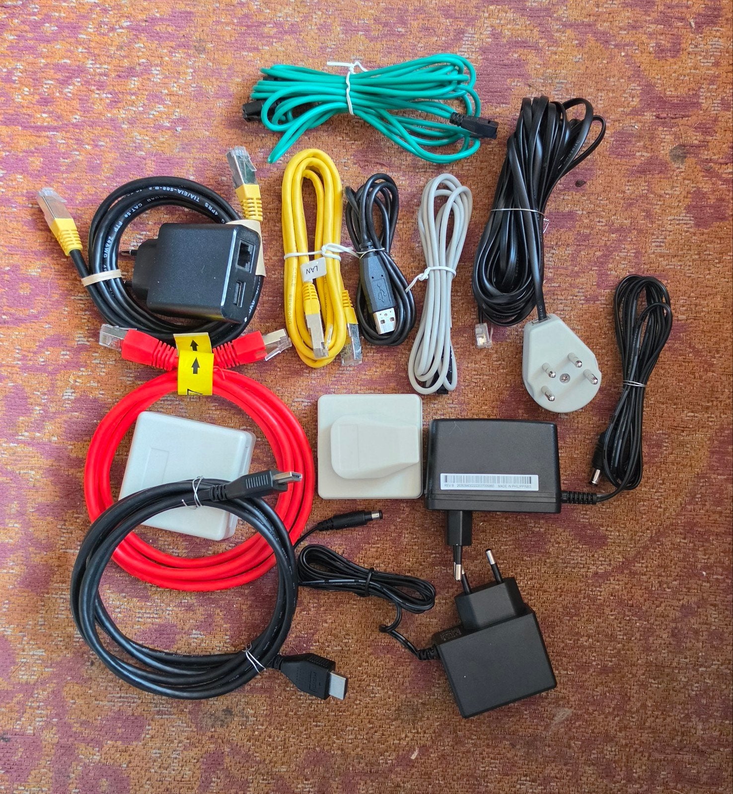 div. kabels en adapters, Ophalen