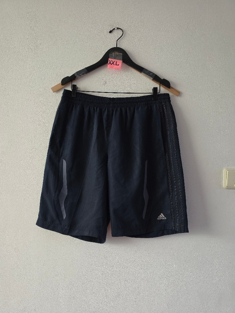 Adidas korte broek maat XXL, Blauw, Overige maten, Ophalen of Verzenden, Zo goed als nieuw