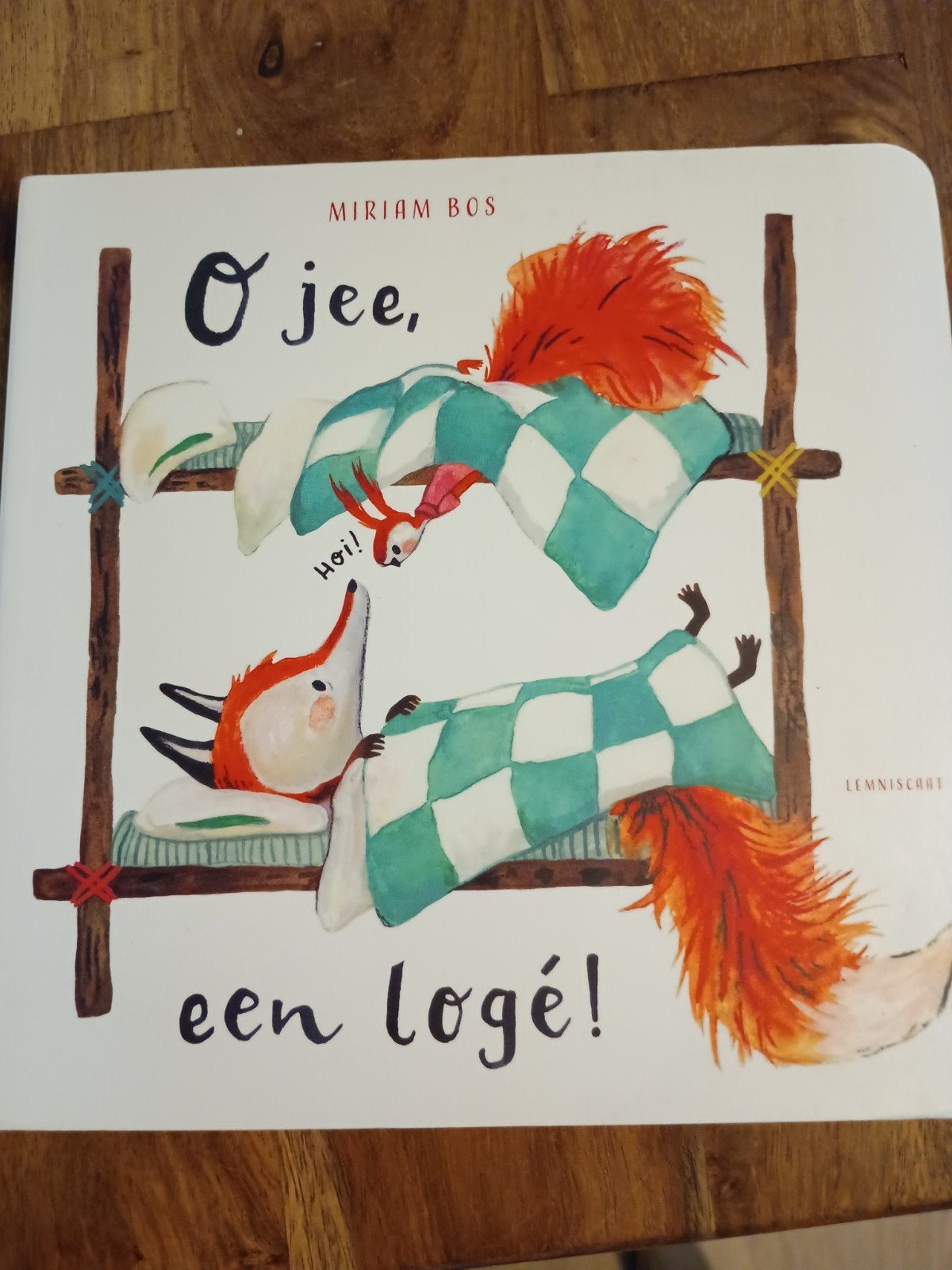 O jee, een logé! - Miriam Bos (Prentenboek), Ophalen of Verzenden